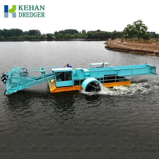 Low Price Aquatic Grass Weed Harvester to Remove Floating Plants Lily