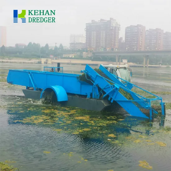 Aquatic Plant Collection Vessel River Lake Urban Landscape Underwater Management