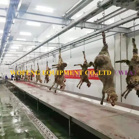 Automatic Sheep Goat Slaughter Equipment Sheep Carcass Processing Line for Abattoir