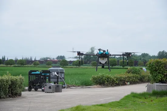Drone Agras T20 Agricultural Spraying Drone Starting