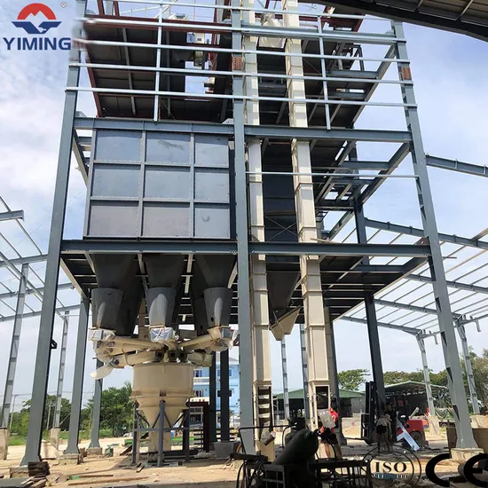 Automatic Livestock Animal Feed Mill Equipment Cattle Cow Sheep 10t/H
