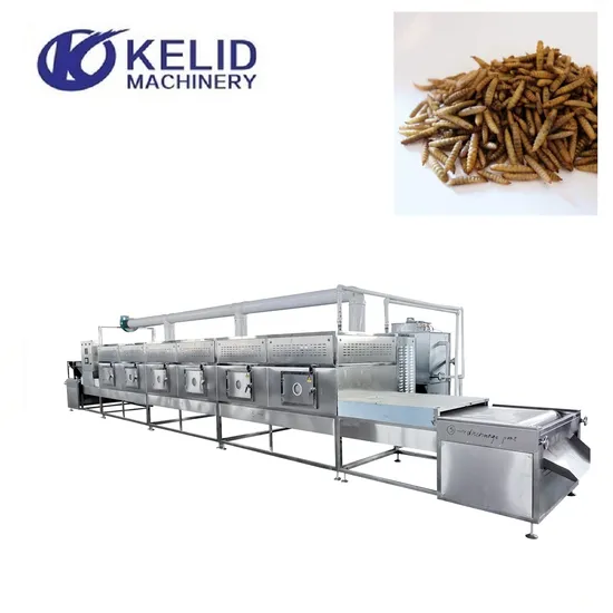 Industrial Microwave Bsfl Mealworm Drying Baking Oven Machine