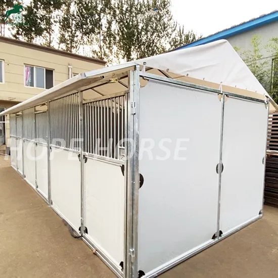Top Quality Cheap Portable Canvas Horse Stable, Horse Box 3X2.2m