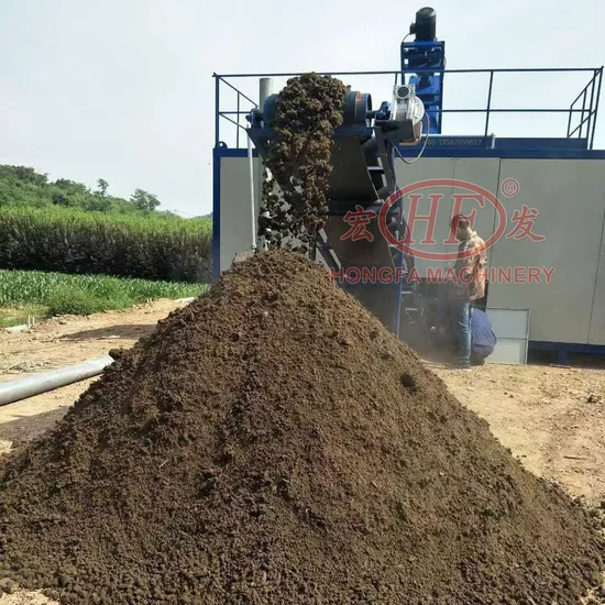Goat Dung Manure Crusher Half Wet Materials Treating Equipment Fertilizer Production Line