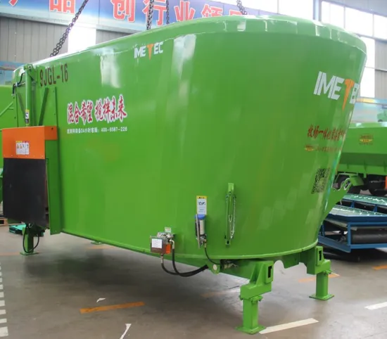 16cbm Tmr Silage Crusher Mixer Machinery Vertical Fixed Feed Mixer