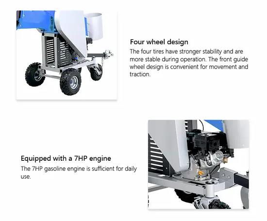 Efficient Tractor Wood Chipper Machine