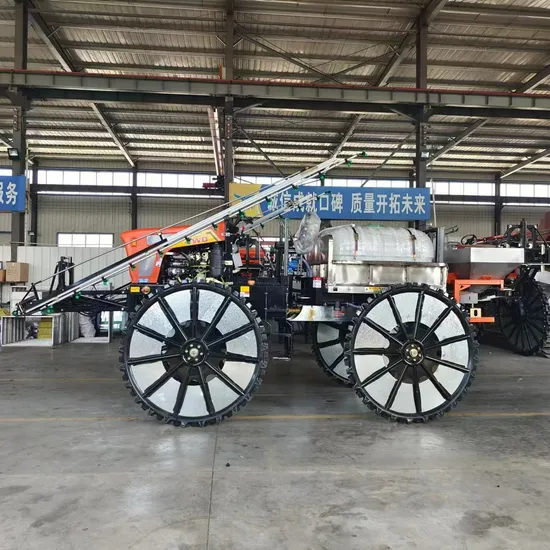 Hot Sell Large Capacity Self-Propelled Boom Sprayer for Paddy Field