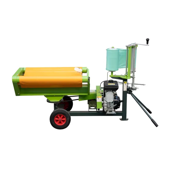 Efficient Bale and Wrapping Machine for Agricultural Applications