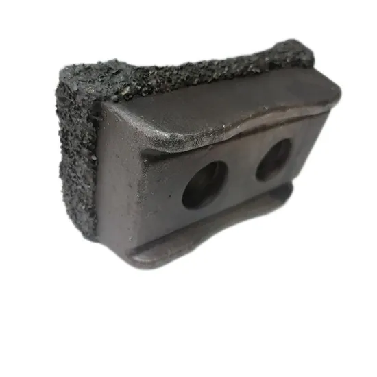 Morbark Recycling Hammers Grinder Tip with Carbide Alloy Particle Surfacing
