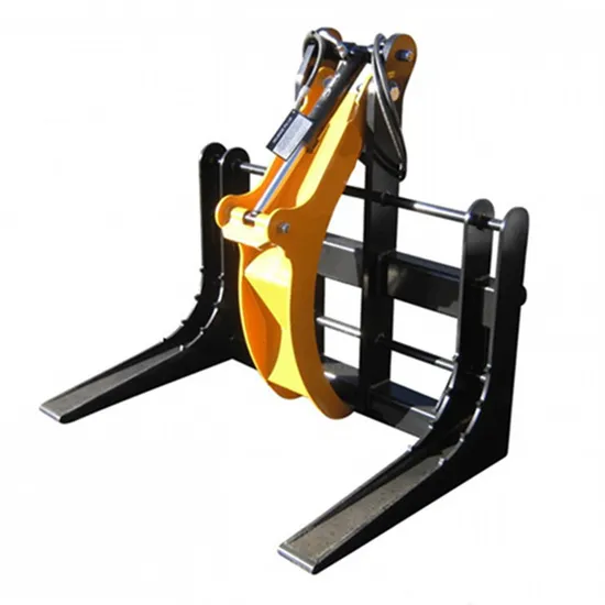 Qingdao Ruilan Customize and OEM Wheel Loader Log Fork Attachment Log Grapple Fork Skid Steer Attachment