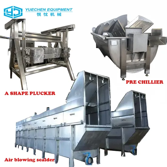 Halal Automatic Full Slaughter Processing 1000-3000bph Chicken Slaughtering Equipment