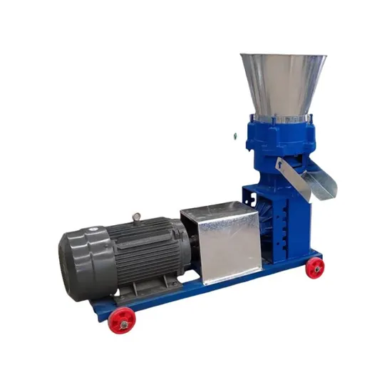 200~300kg/H Chicken Rabbit Cow Poultry Livestock Animal Feed Pellet Mill Machine