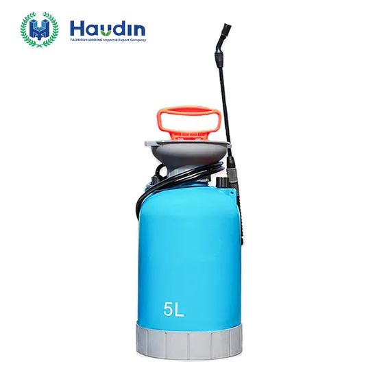 Efficient 3/5/8L Manual Pressure Sprayer with Extended Hose for Agriculture Garden