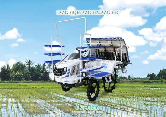 Good Budget Farm Equipment 630 High-Speed Rice Transplanter 2zg-6qr (Gasoline)