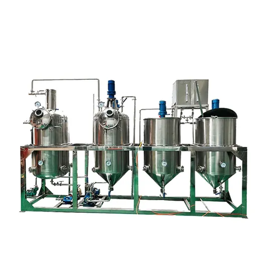 Small Refineries for Sale Small Crude for Factory Price Sunflower Oil Refining