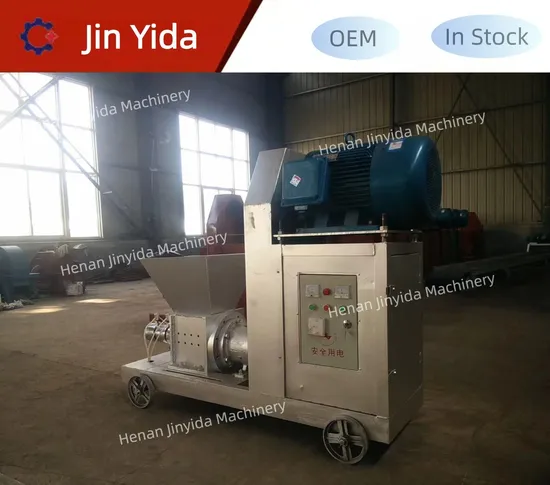 Bagasse, Peanut Rice Husks, Flower Stalks, Plant Straws Charcoal Machine Small Households