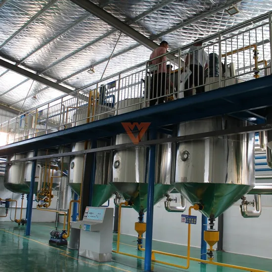 50t/D Peanut (ground nut\earthnut) Crude Oil Refining Machine Production Line