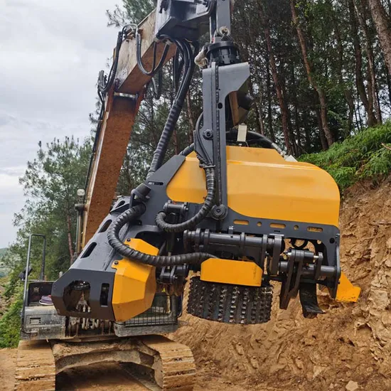 Adapted to Excavator 15-20 Tons Logging Saw Head Used for Branch