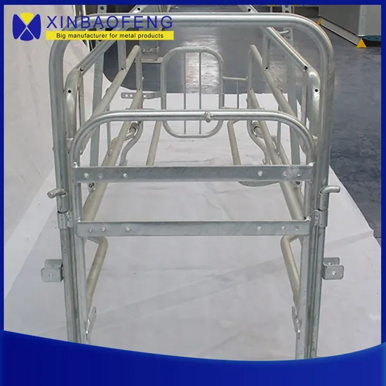 a Farrowing Pen Used by a Pig Farm Made in China for The Farrowing of Sows