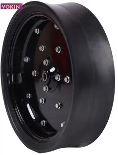 Soybean Seeder Wheel 4.5" X 16" (V400 X 110 mm) and Rubber Roller