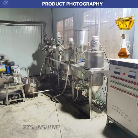 Good Quality Small Scale Mobile Crude Oil Refinery Tank/He Micro Edible Oil Refining Experimental Group