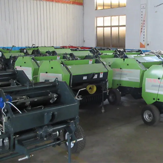 New Round Hay Baler Machinery Mini Hydraulic Baler