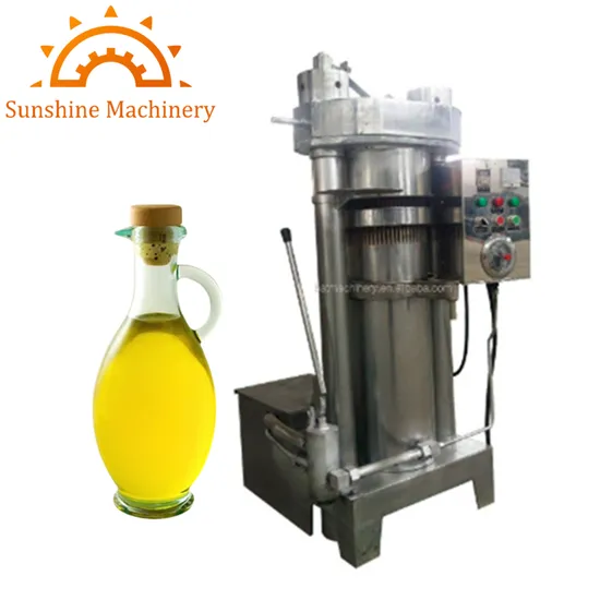 Almond Sesame Walnut Pumpkin Coffee Hydraulic Mini Oil Press Machine