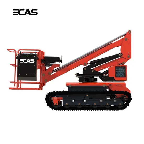 Ecas-100h Raised Horizontal Rotation Wireless-Control Agricultural Crawler Workbench Upland Crop Picking Helper