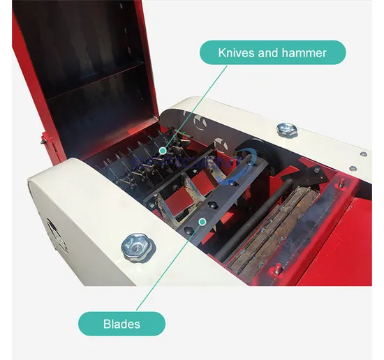 Newest Gasoline Engine Powered Agriculture Chaff Cutter Silage Chopper Machine with Durable Motor and Bearing for Farms Home Use