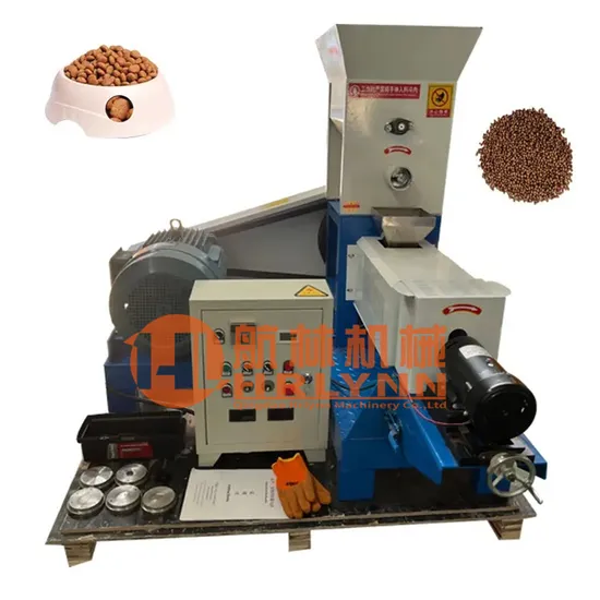 Floating Fish Feed Making Machine Cost of Poultry Feed Fish Feed Pelleting Machine