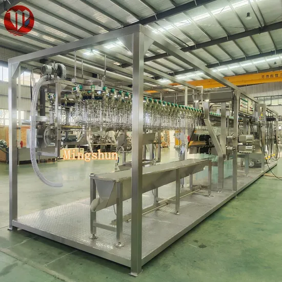 Stainless Steel Chicken Duck Goose Bird Slaughter Machine for Quality Processing