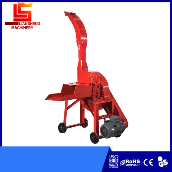 a Straight Throw Grass Straw Section Silage Hay Cutter, for Large Herbivorous Animal Breeding Plant Silage Processing.