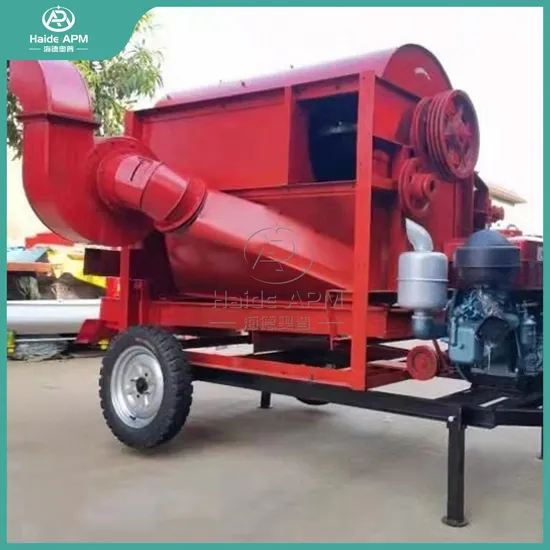 Haide Apm Grain Thresher China Factory Apm500 Grain Beans/ Maize/Paddy Multi Function Thresher Machine Paddy Sheller