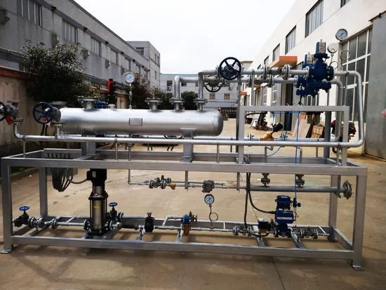 Expansion Machine Steam and Water Transport System