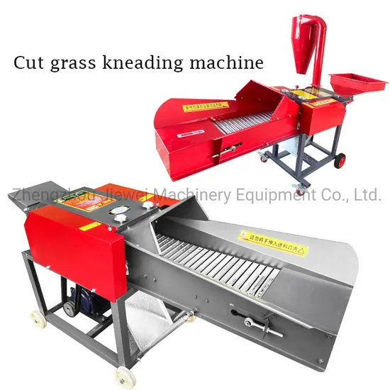 Animals Feed Fodder Chaff Cutter Stalks Kneading Grass Shredding Cutting Machine Chaff Cutter Machine Grass Shredding Cutting Machine
