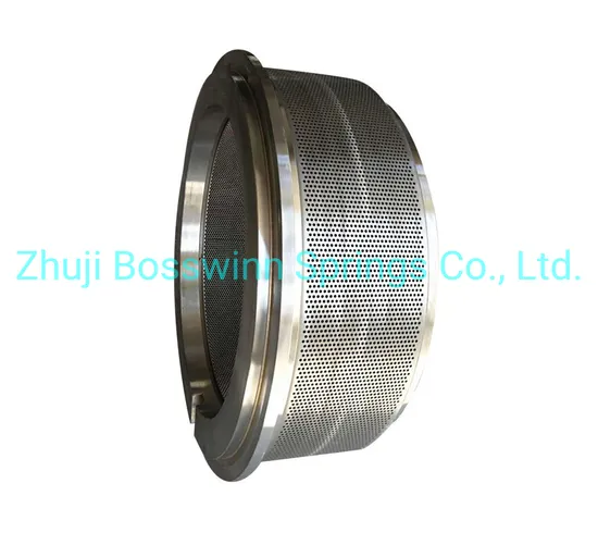Pellet Mill Spare Wearing Parts Stainless Steel X46cr13 Ring Die