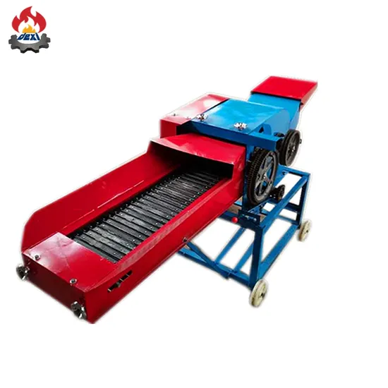 Large-Diameter Horizontal Hay Cutter Household Cattle and Sheep Feed Grinder Corn Straw Crusher Grass Cutting and Kneading Machine
