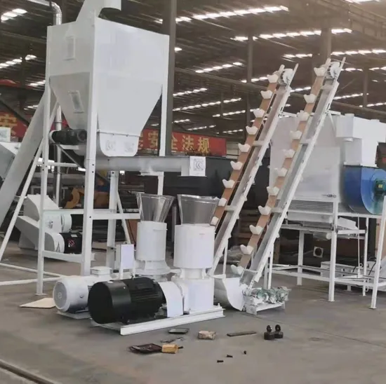 1-2 Ton/H Low Price Stock CE Livestock Feed Pellet Making Machine Animal Cattle Chicken Fish Feed Pellet Production Line