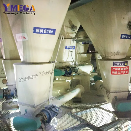 Complete Different Sizes Feed Plant Animal Feed Pelletizing Plant From China