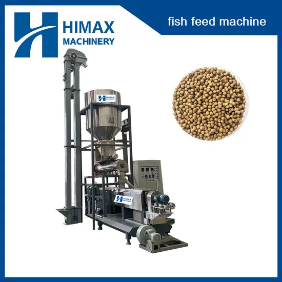 Floating Fish Feed Extruder Machines Fish Pellet Making Machine