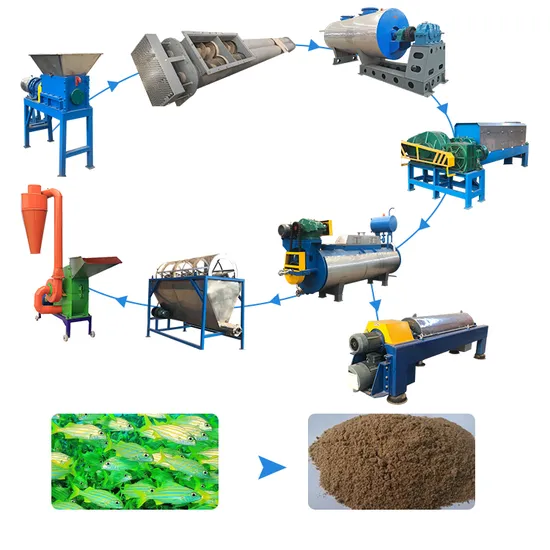 Automatic Can Refine Fish Oil Fishmeal Machine, Fishmeal Production Machine, Fish Meal Production Line