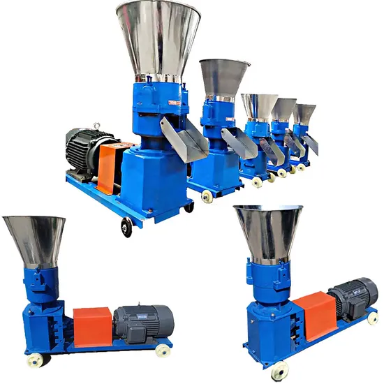 Feed Crushing and Mixing Production Line 125-400 Animal Feed Pellets Machines