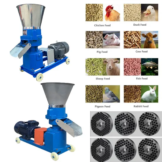 80-150kg/H Poultry Feed Pellet Machine for Home