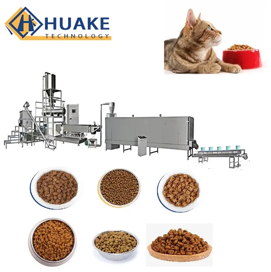 Pet Cat Dog Food Making Processing Extrusion Machine