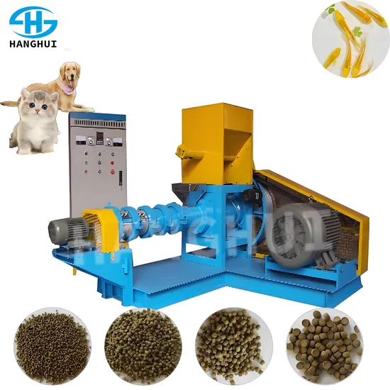 Pet Feed Aquatic Dog Food Floating Fish Feed Extruder