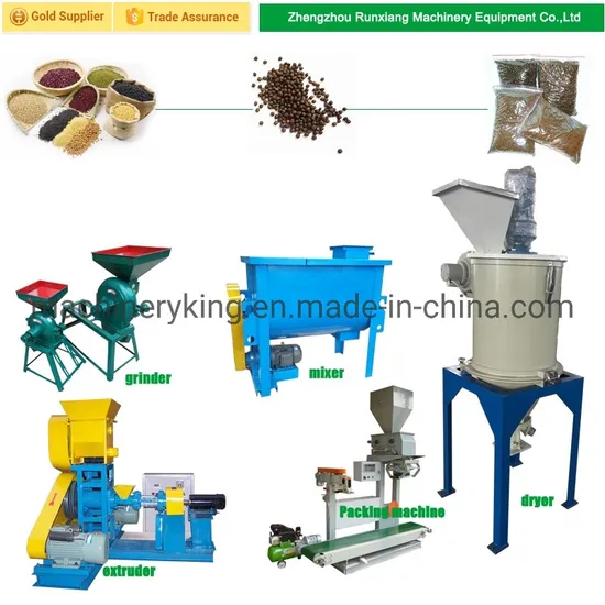 Commercial Multi-Purpose Pet Cat Dog Feed Pellet Machine Line