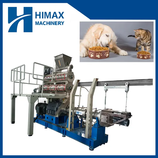 Indsutrial Dog Cat Food Making Machine Pet Food Line