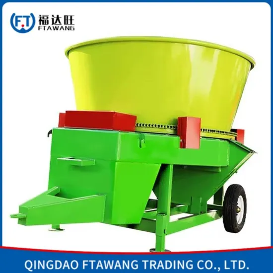 Small Electric Hay Corn COB Straw Grinding Mill with 65HP Tractor for Animal Feed