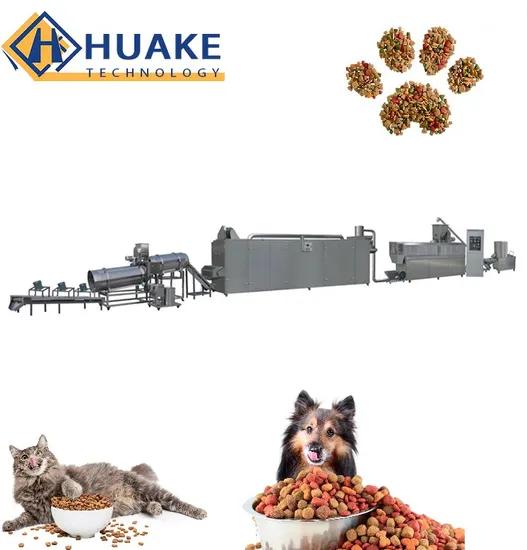 Cat Food Machine Line Dry Food for Dogs and Cats Full Production Line Dog Food Make Machine