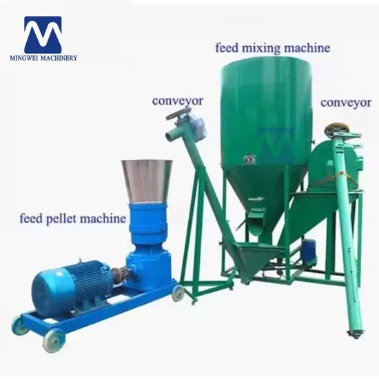 Animal Feed Mill Mixer Price Good Poultry Chicken Feed Mixer Grinder Machine Combina Machine for Animal Food Mixer and Crush